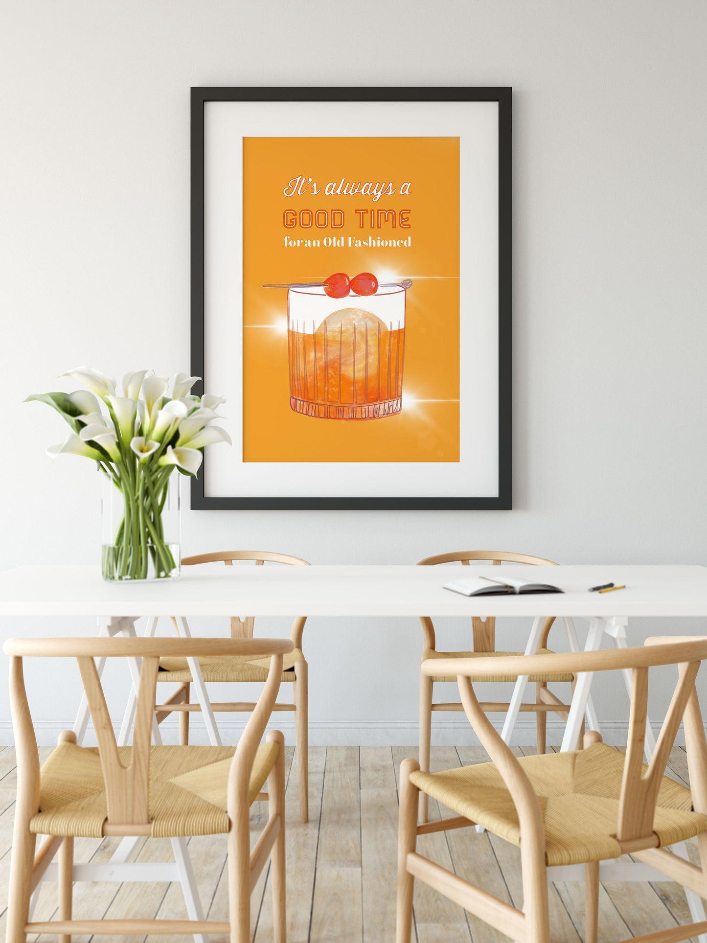 Cocktail Print, Old fashioned
