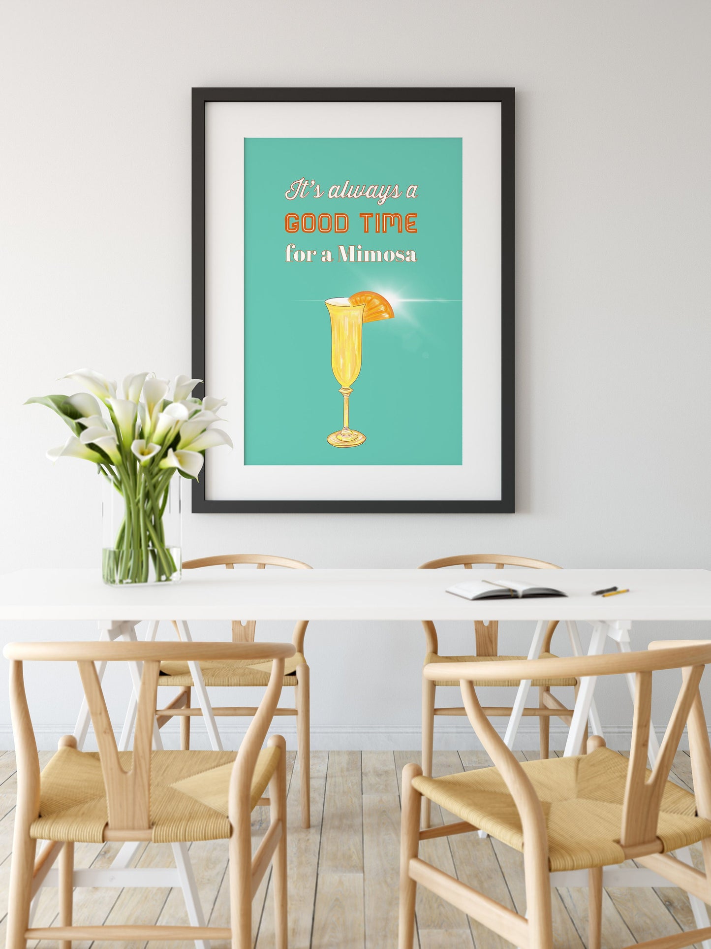 Cocktail Print, Mimosa