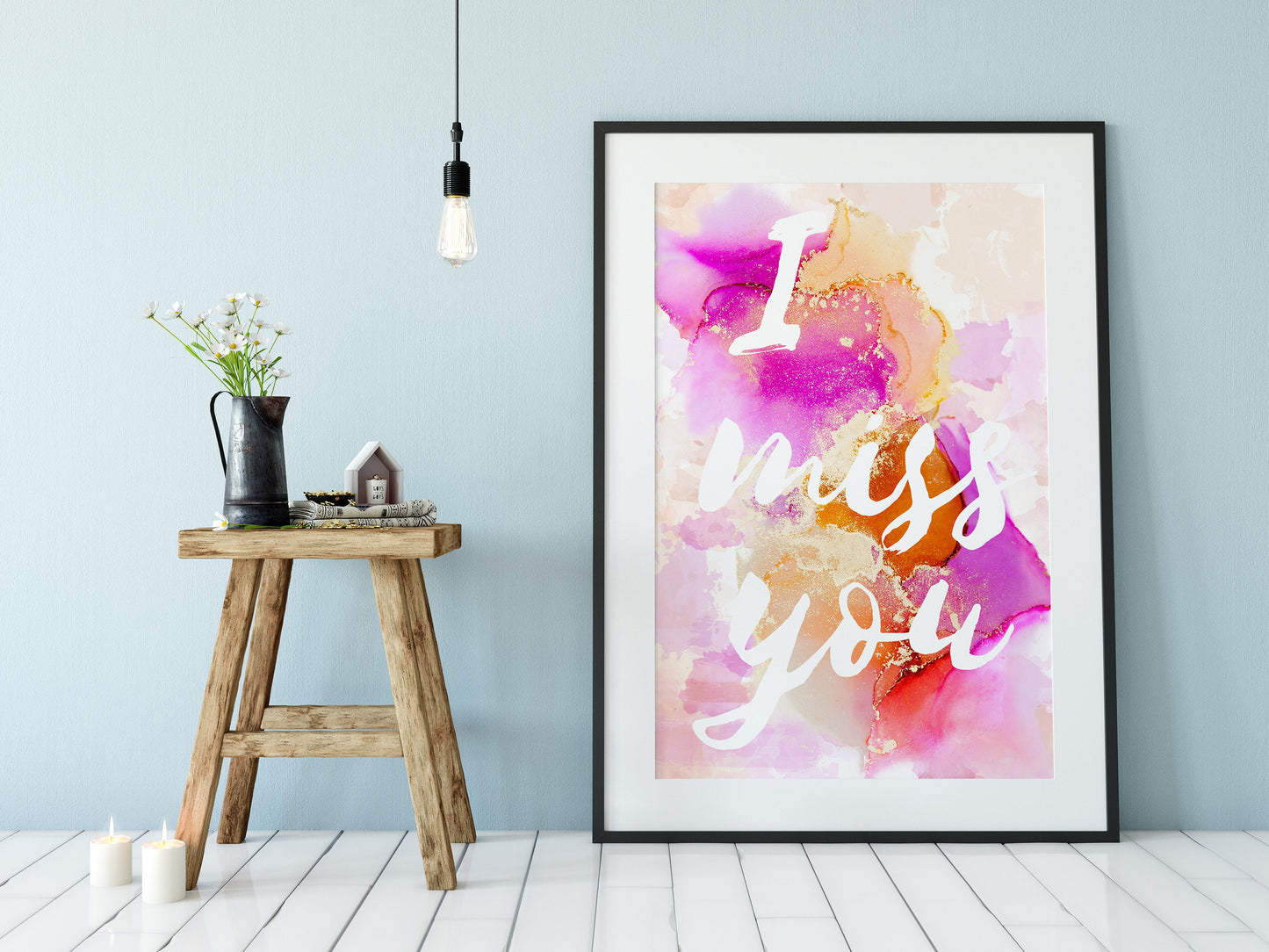 'I Love You' Print