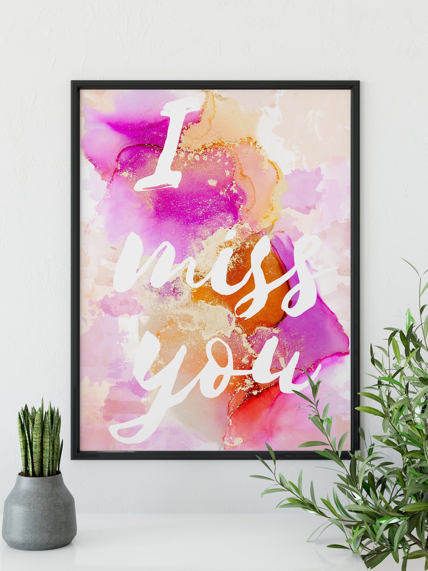 'I Love You' Print