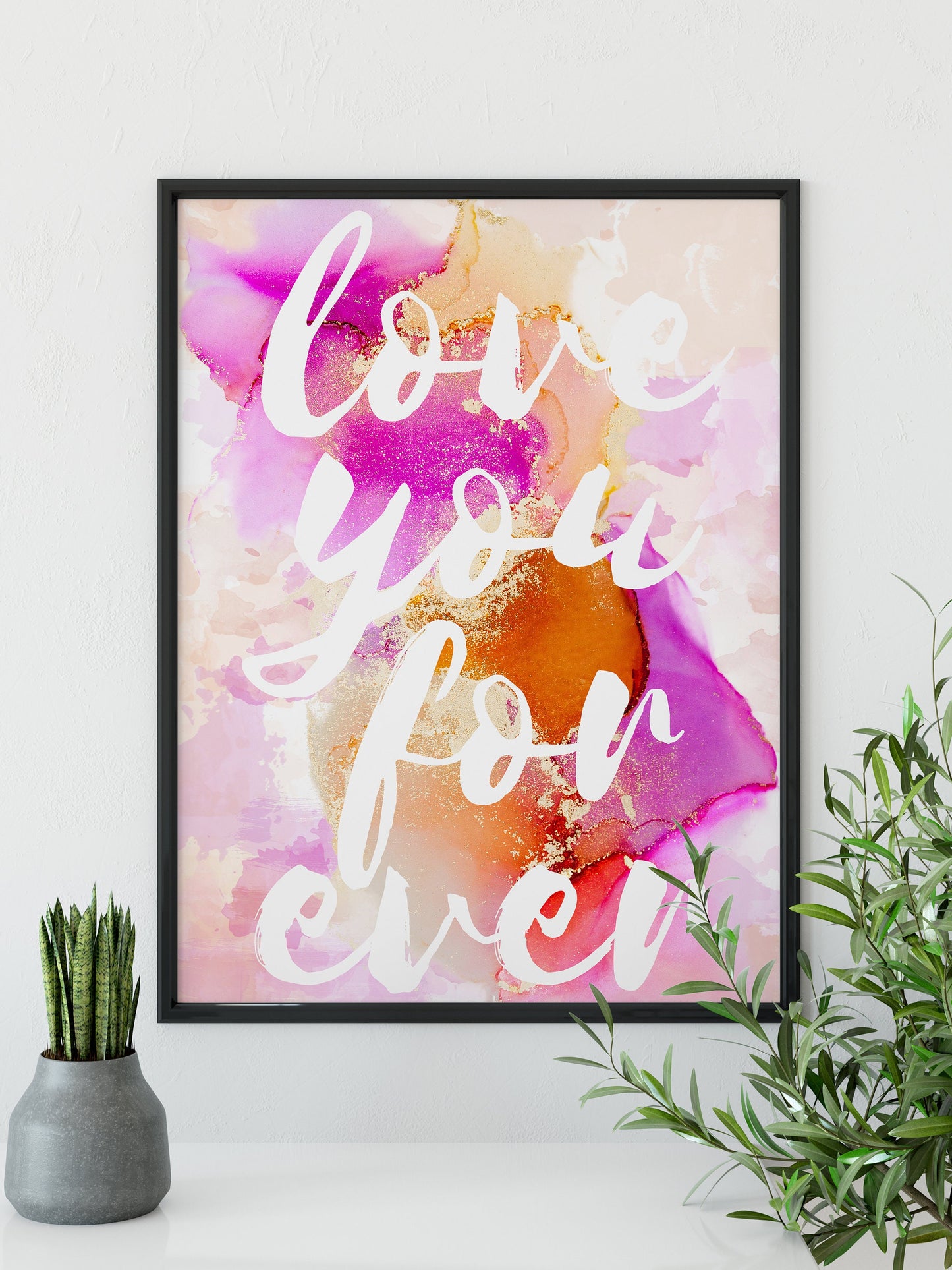 'I Love You' Print