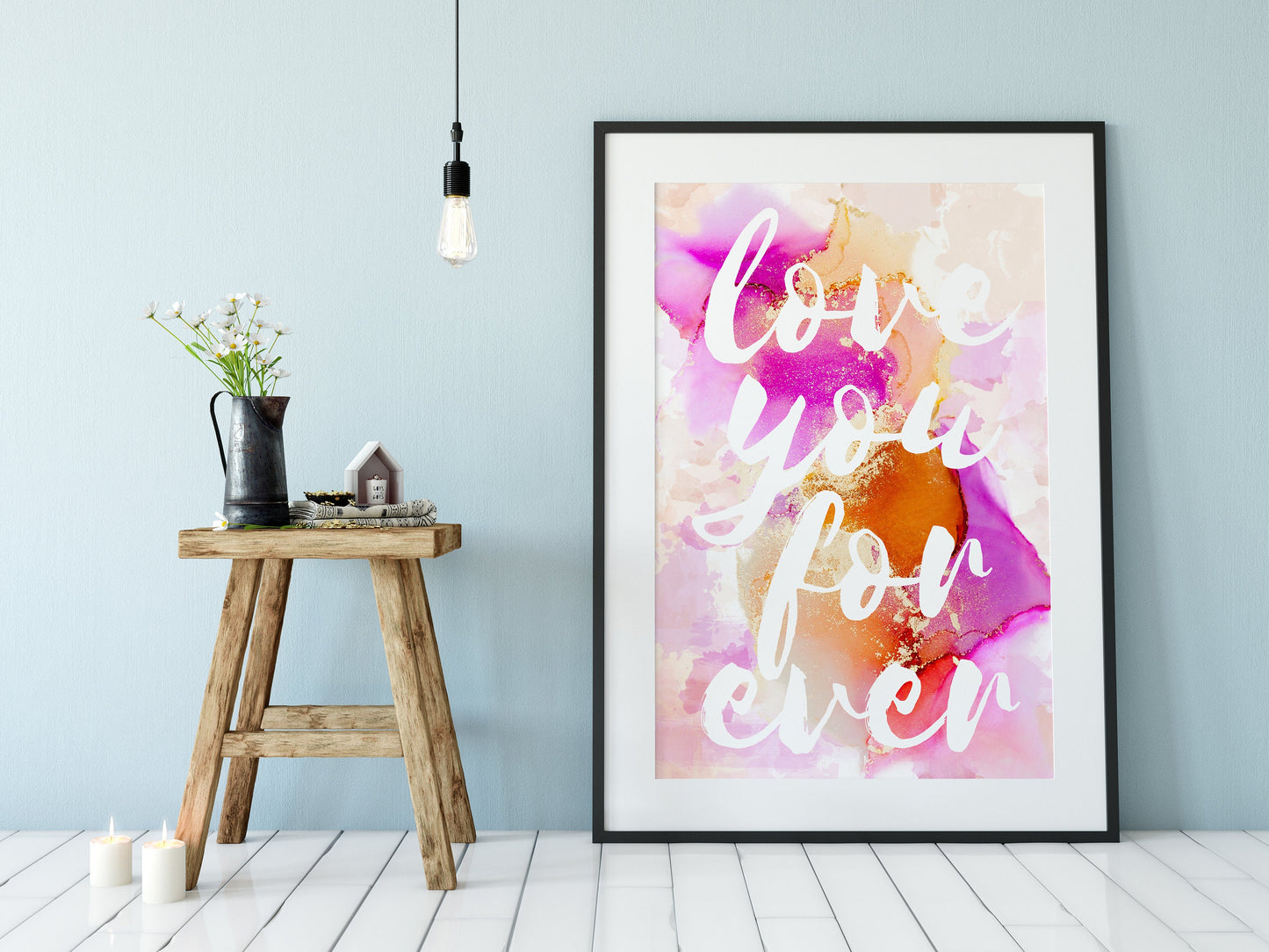 'I Love You' Print