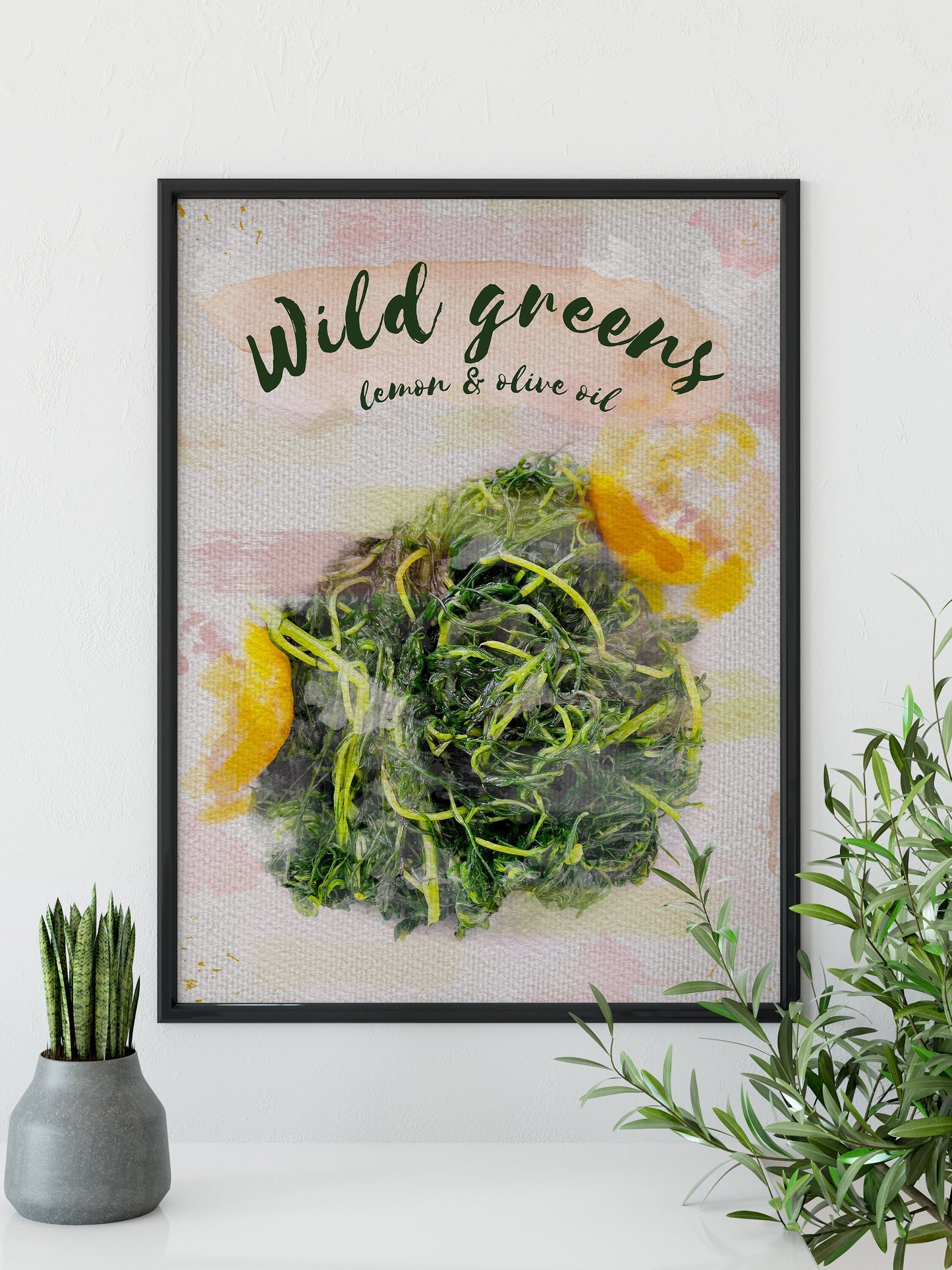 Vegetable Art print