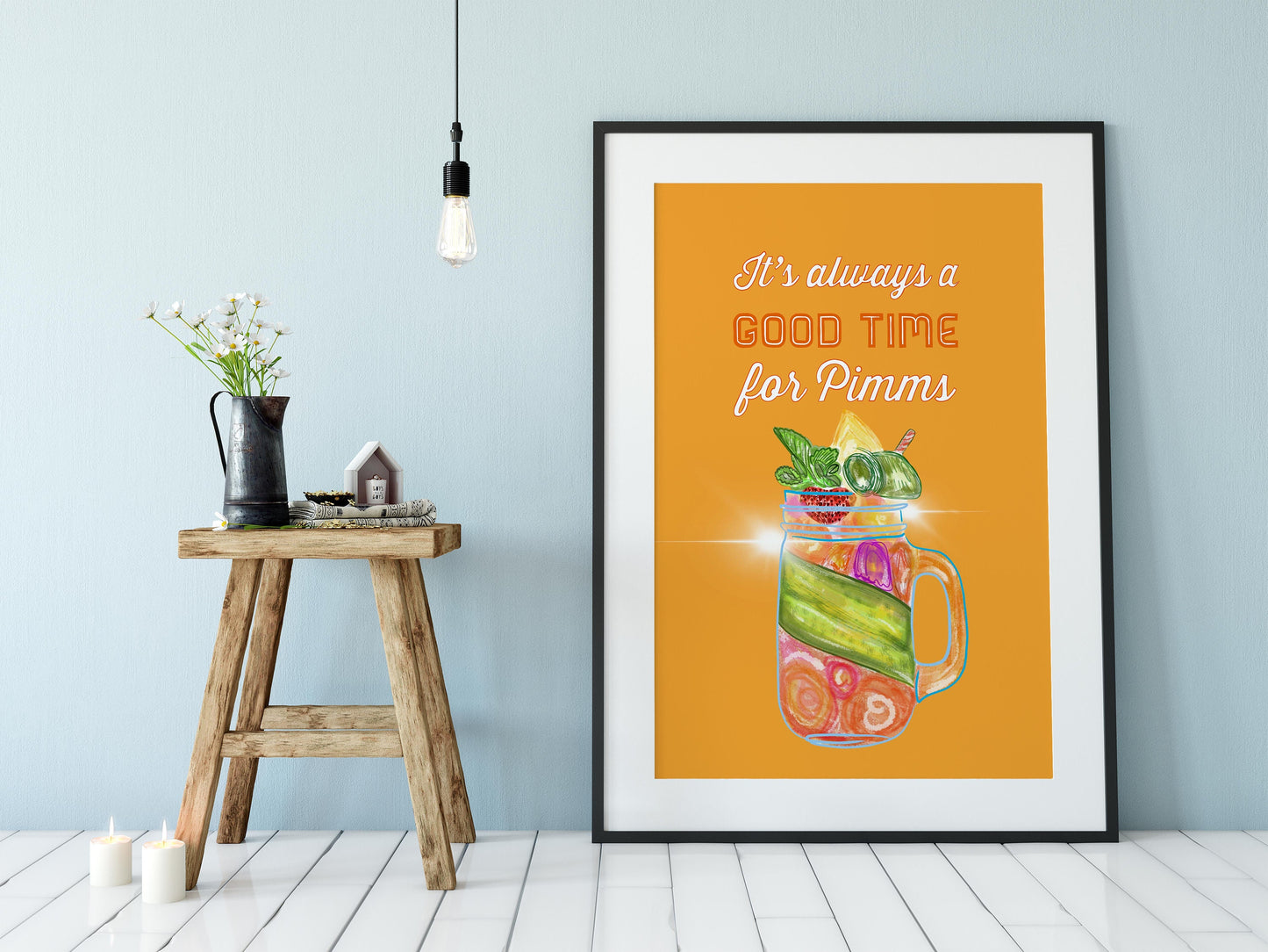 Cocktail Print, Pimm's