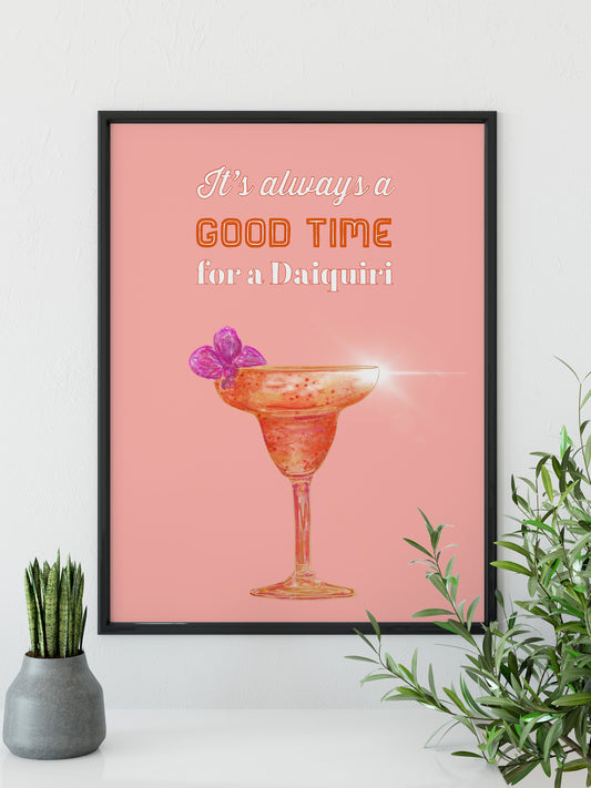 Cocktail Print, Daiquiri