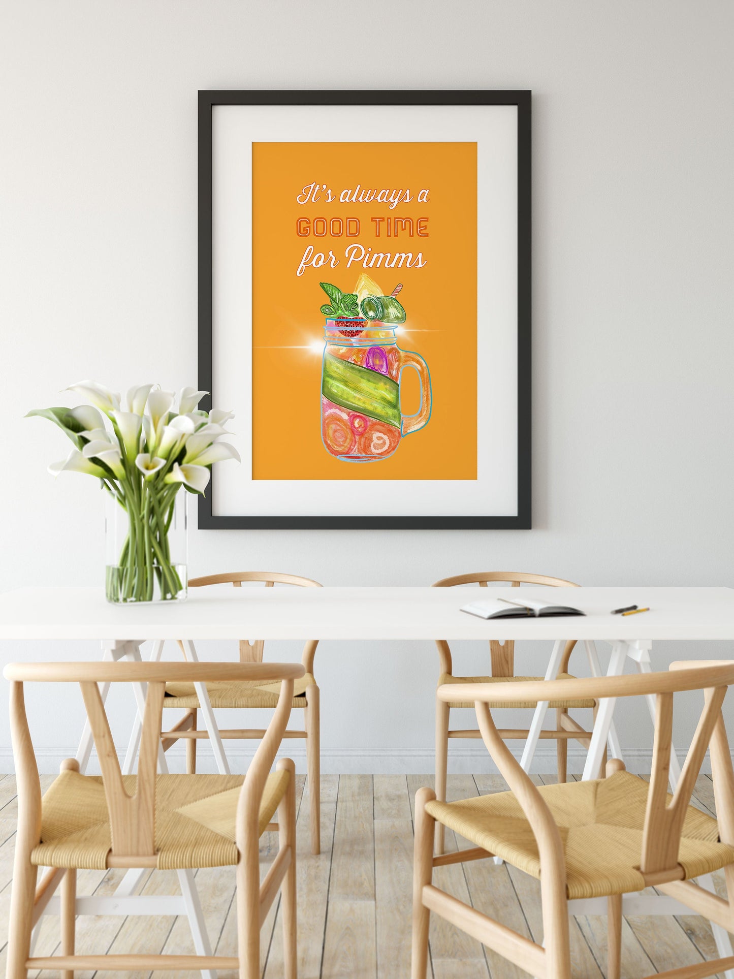 Cocktail Print, Pimm's