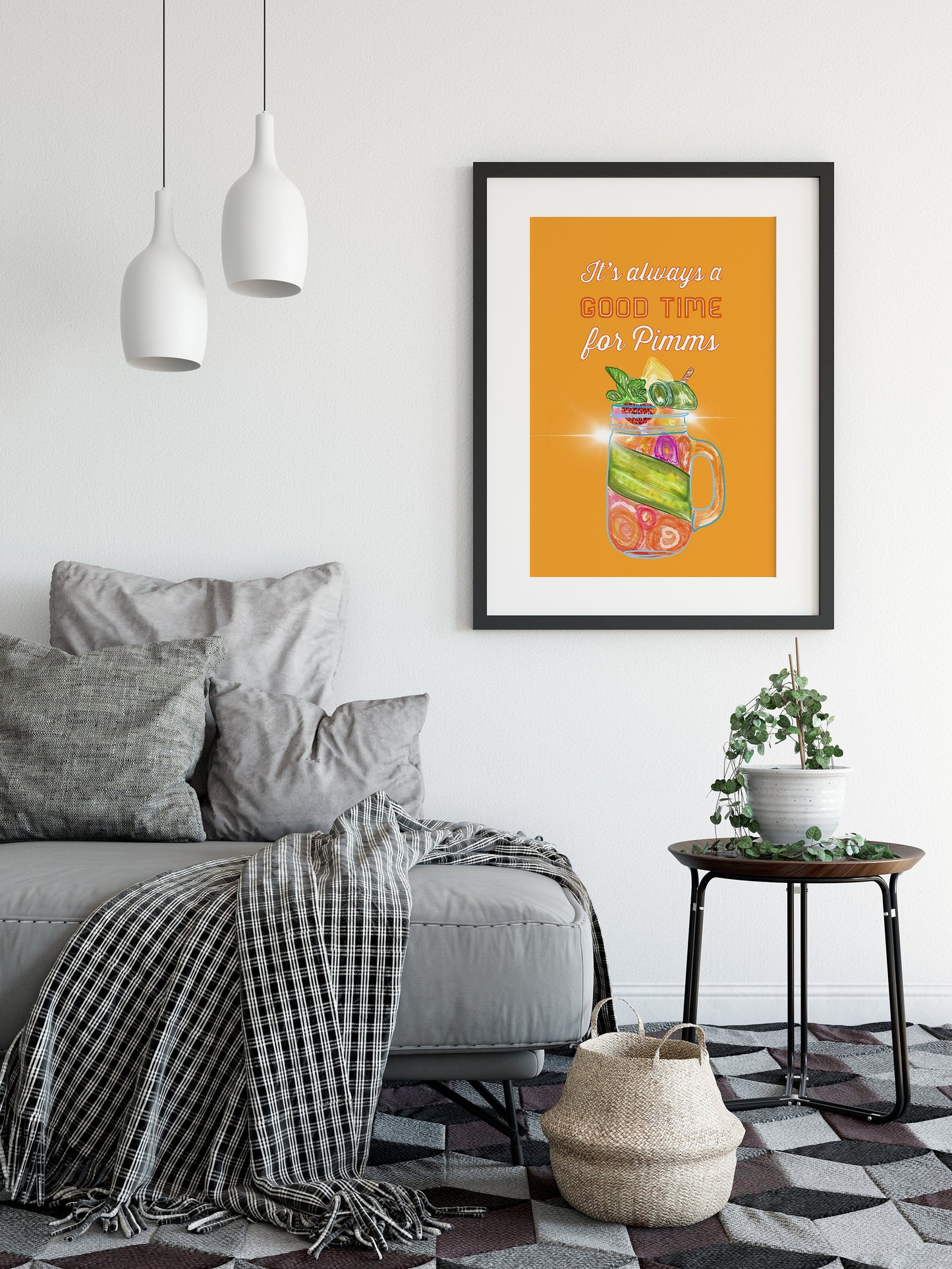Cocktail Print, Pimm's