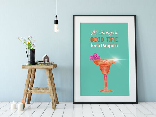Cocktail Print, Daiquiri